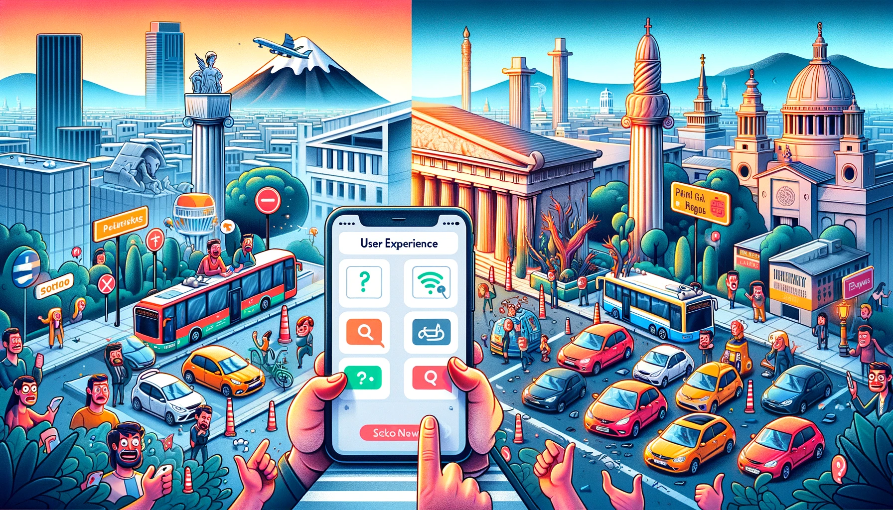 Navegando la Complejidad Urbana: Una Revisión de la Experiencia del Usuario de Aplicaciones de Estacionamiento en Atenas, Madrid y Barcelona