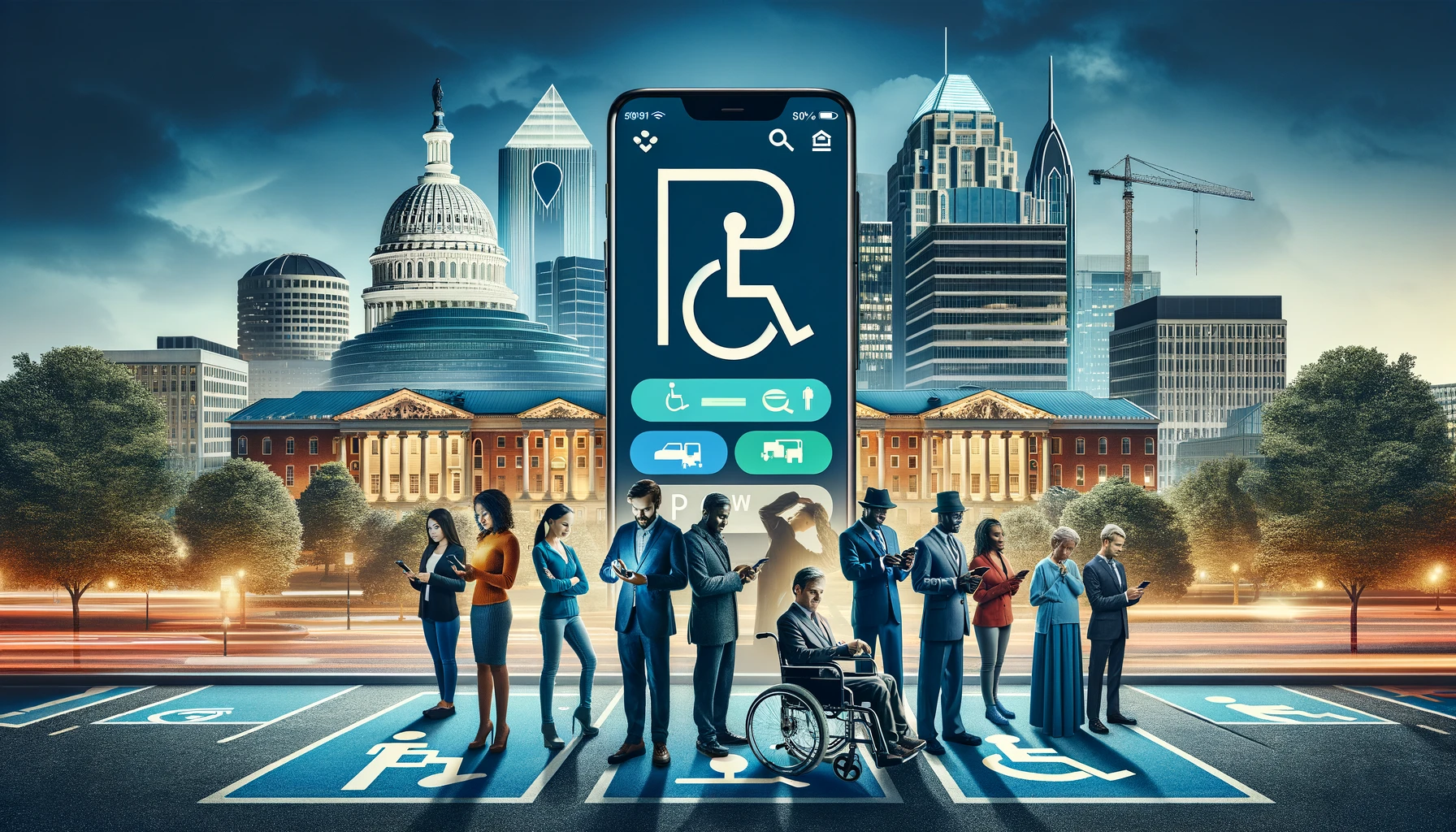 Zlepšení mobility pro všechny: Aplikace pro přístupné parkování mění městské krajiny ve Washingtonu D.C. a Michiganu