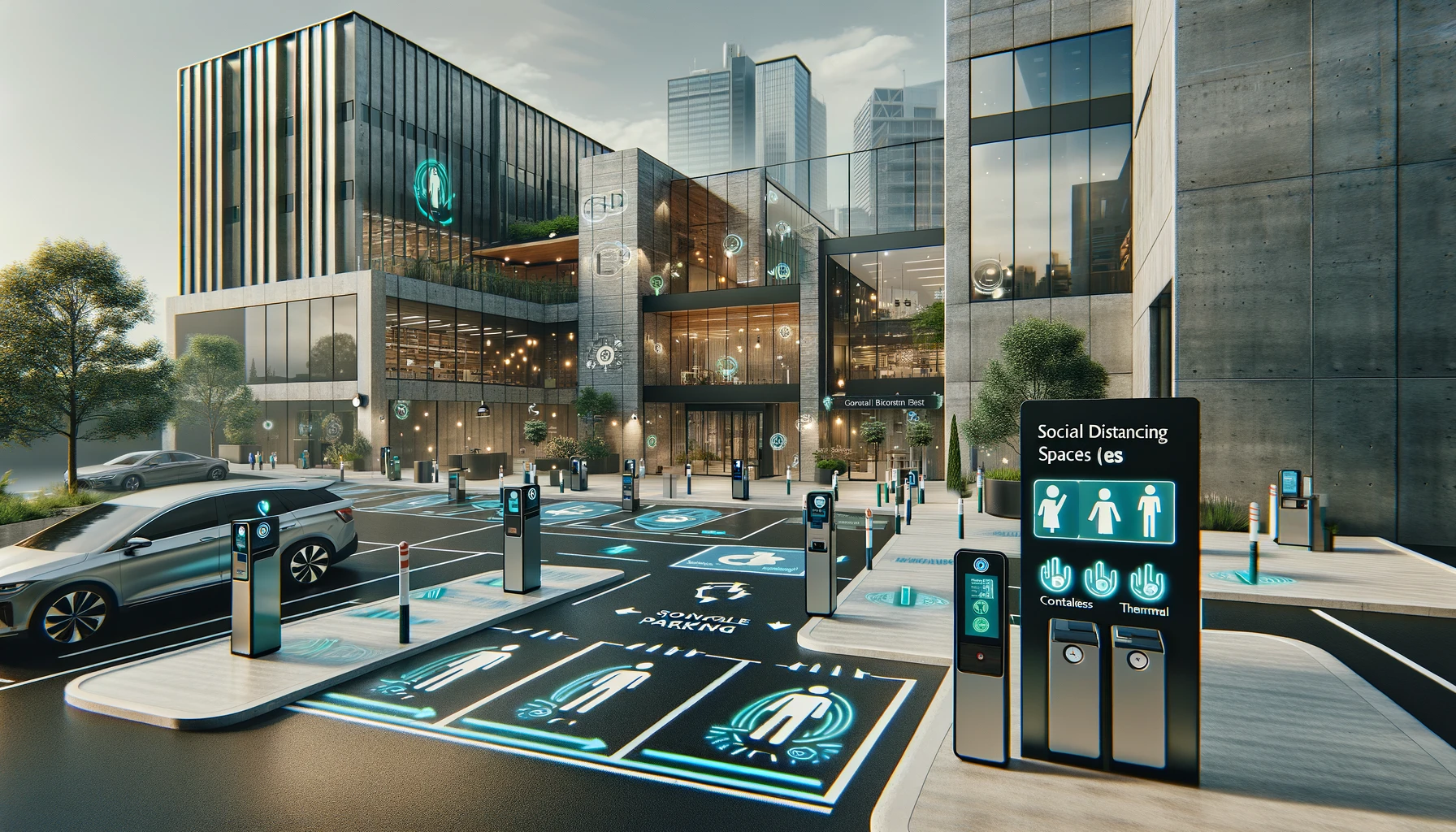 COVID-19 und Parken: Die neue Normalität in hybriden Arbeitsplätzen navigieren