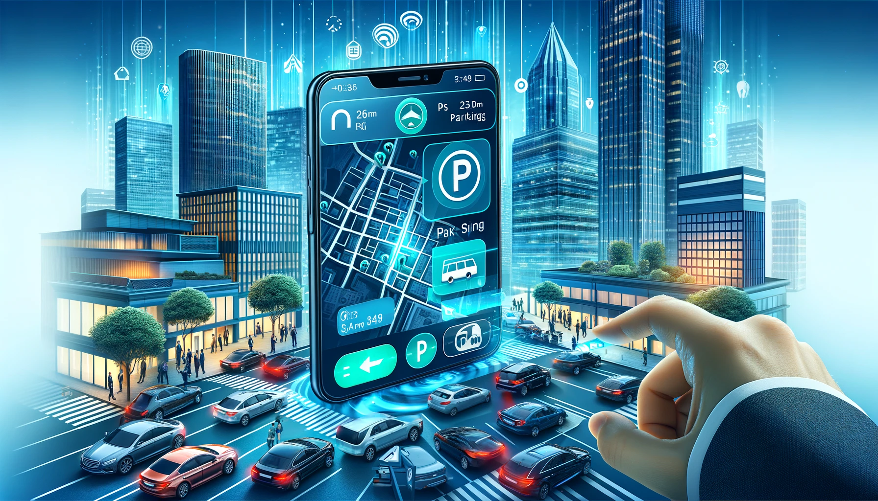 Mitarbeiter mit mobilen Park-Apps stärken: Bequemlichkeit und Effizienz unterwegs