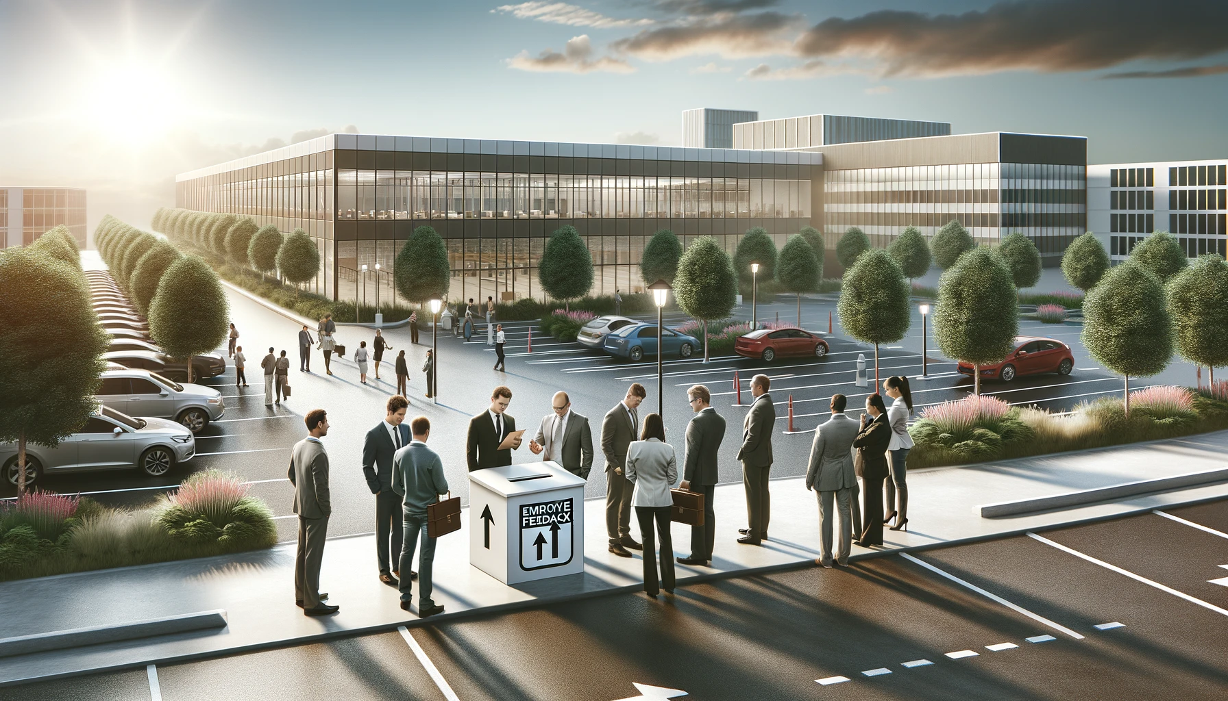Mitarbeiterfeedback und Verbesserung des Parkplatzes: Wie Zuhören und Handeln die Zufriedenheit am Arbeitsplatz steigern