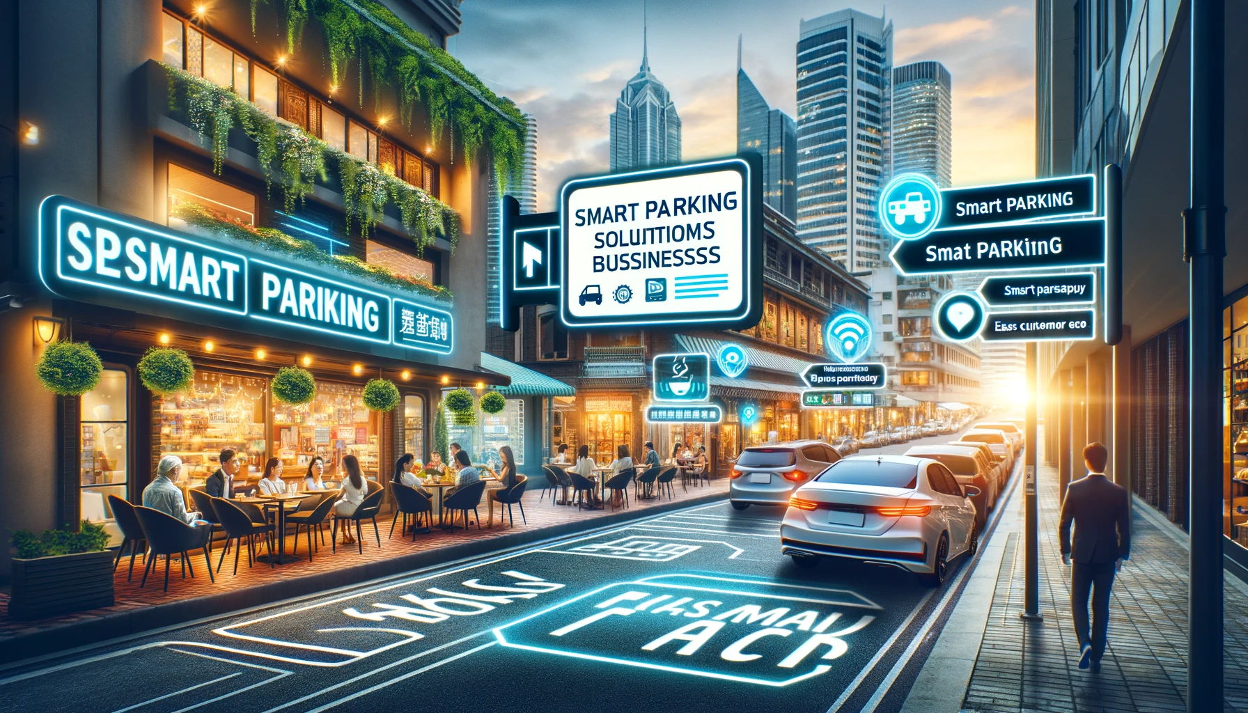 Revolutionierung lokaler Wirtschaften: Die wirtschaftlichen Auswirkungen von intelligenten Parklösungen auf Unternehmen